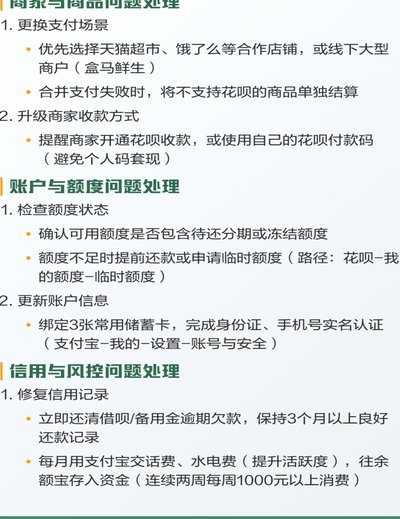 花呗额度归零后如何恢复